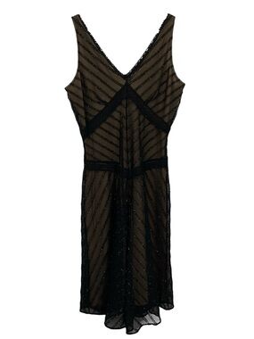 Alexia Admor V Neck Lace Dress Womens Size Large